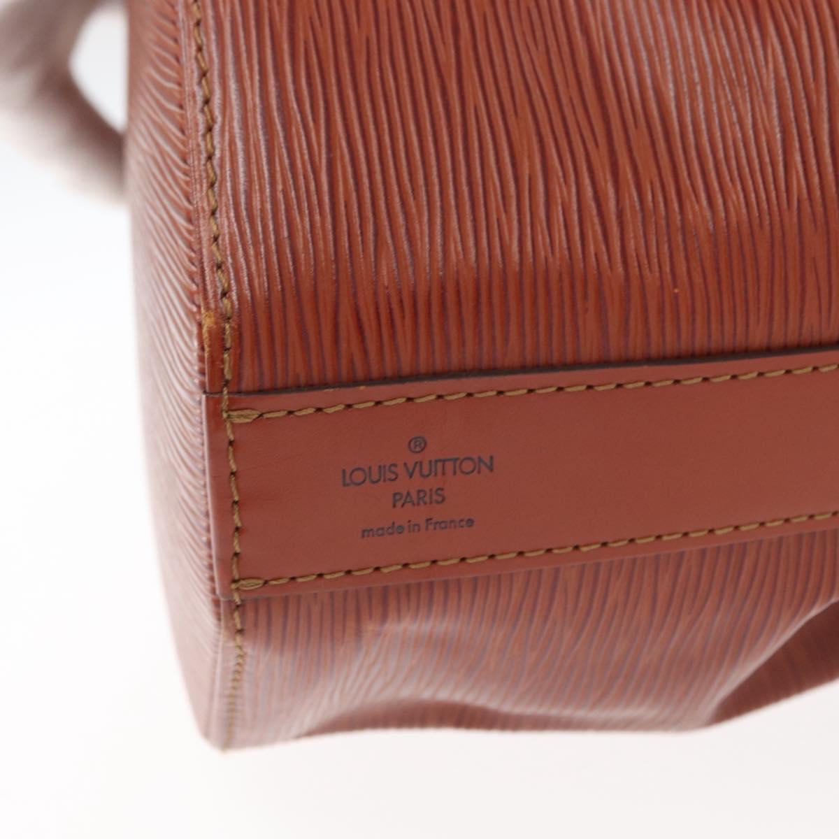 LOUIS VUITTON Epi Sac de Paul PM Shoulder Bag Brown M80203 LV Auth 154830