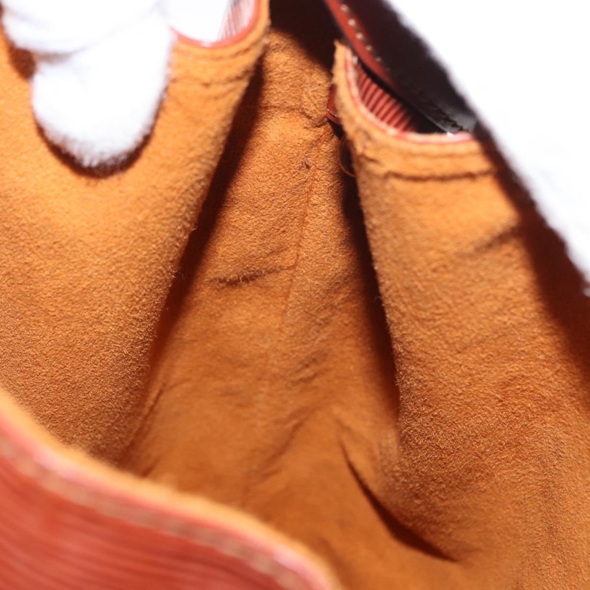 LOUIS VUITTON Epi Sac de Paul PM Shoulder Bag Brown M80203 LV Auth 154830