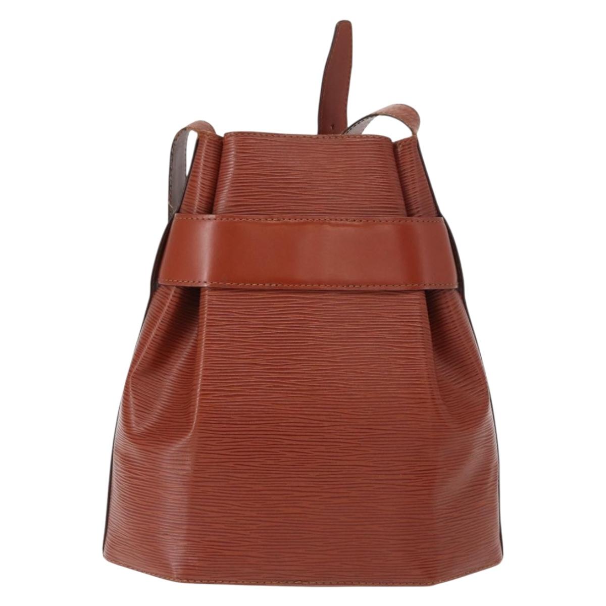 LOUIS VUITTON Epi Sac de Paul PM Shoulder Bag Brown M80203 LV Auth 154830