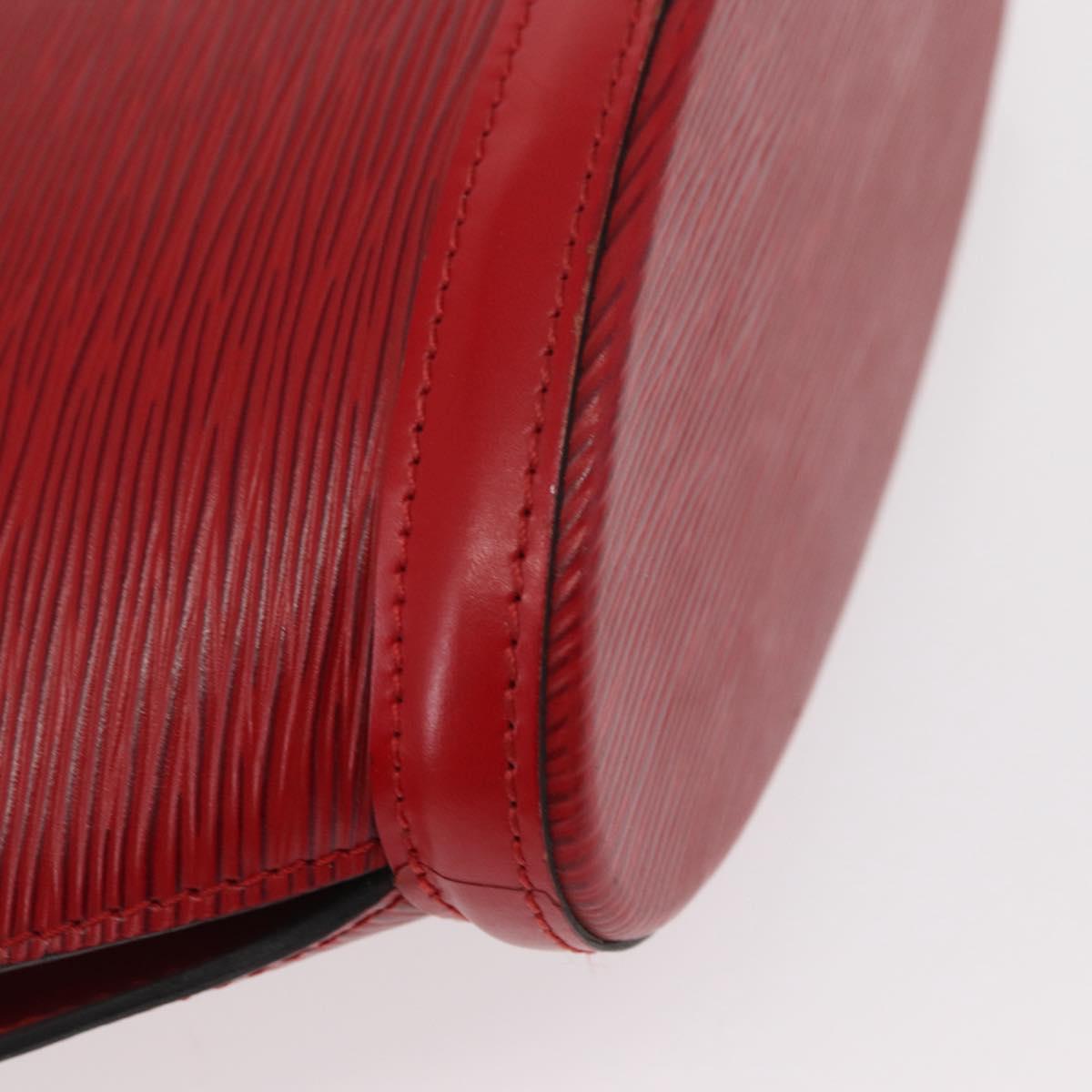 LOUIS VUITTON Epi Saint Jacques Shopping Shoulder Bag Red M52277 LV Auth 154831