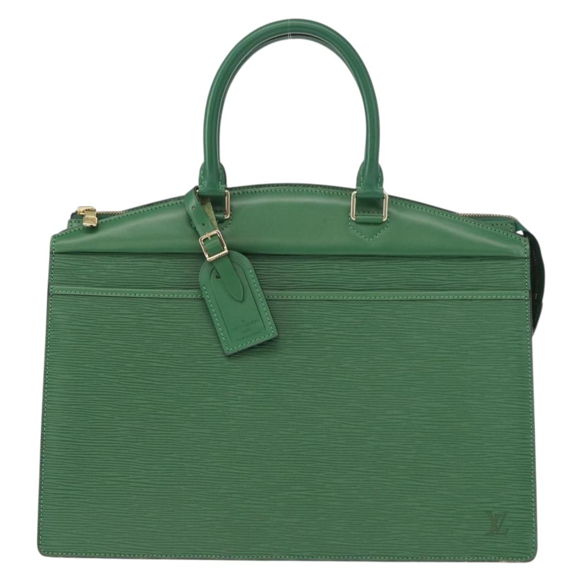 LOUIS VUITTON Epi Riviera Hand Bag Green M48184 LV Auth 154832