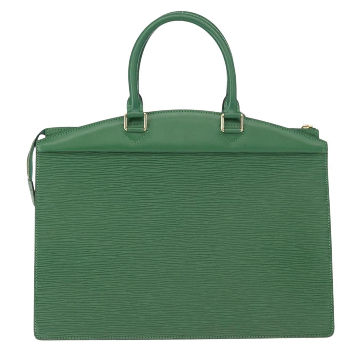 LOUIS VUITTON Epi Riviera Hand Bag Green M48184 LV Auth 154832