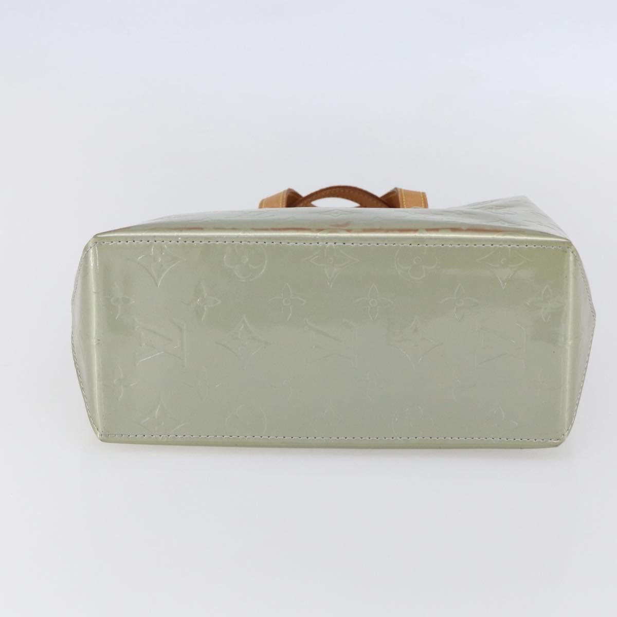 LOUIS VUITTON Monogram Vernis Reade PM Hand Bag Gris M91145 LV Auth 154835