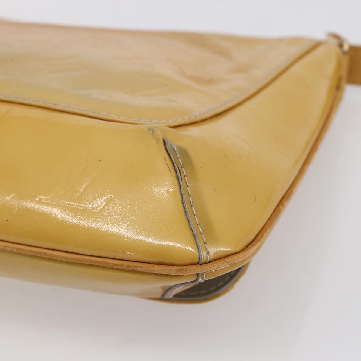 LOUIS VUITTON Monogram Vernis Thompson Street Bag Gris M91008 LV Auth 154836