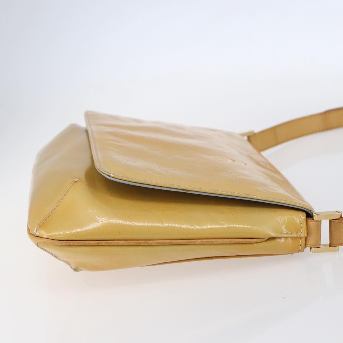 LOUIS VUITTON Monogram Vernis Thompson Street Bag Gris M91008 LV Auth 154836