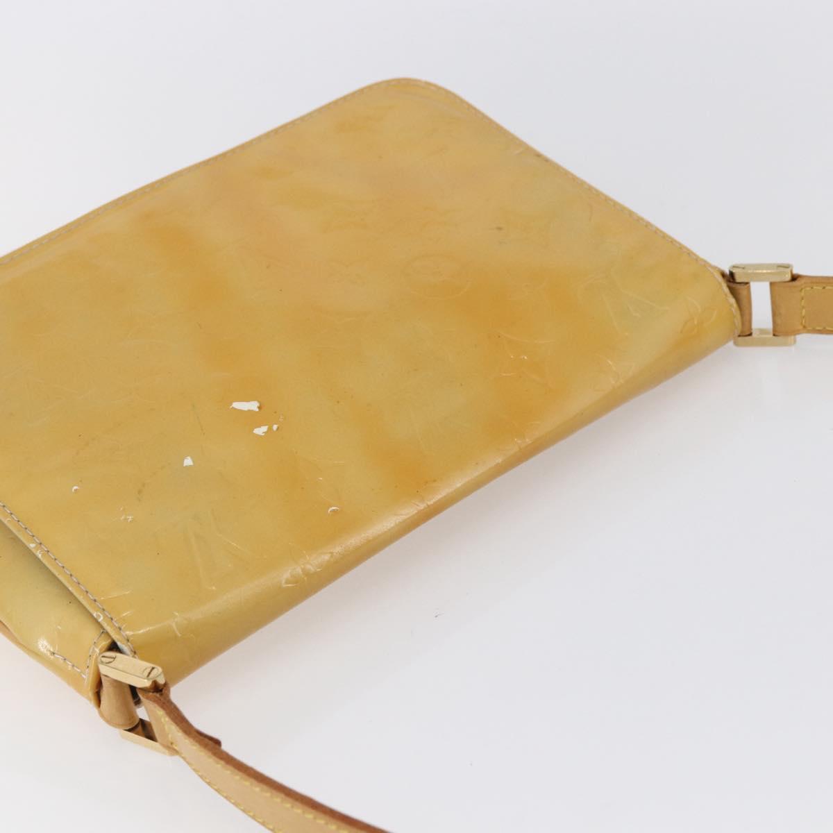 LOUIS VUITTON Monogram Vernis Thompson Street Bag Gris M91008 LV Auth 154836