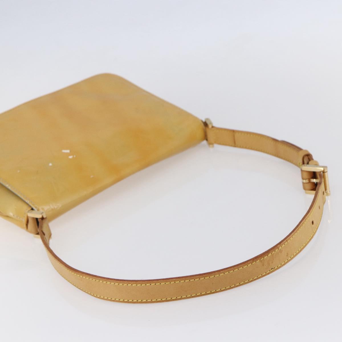 LOUIS VUITTON Monogram Vernis Thompson Street Bag Gris M91008 LV Auth 154836