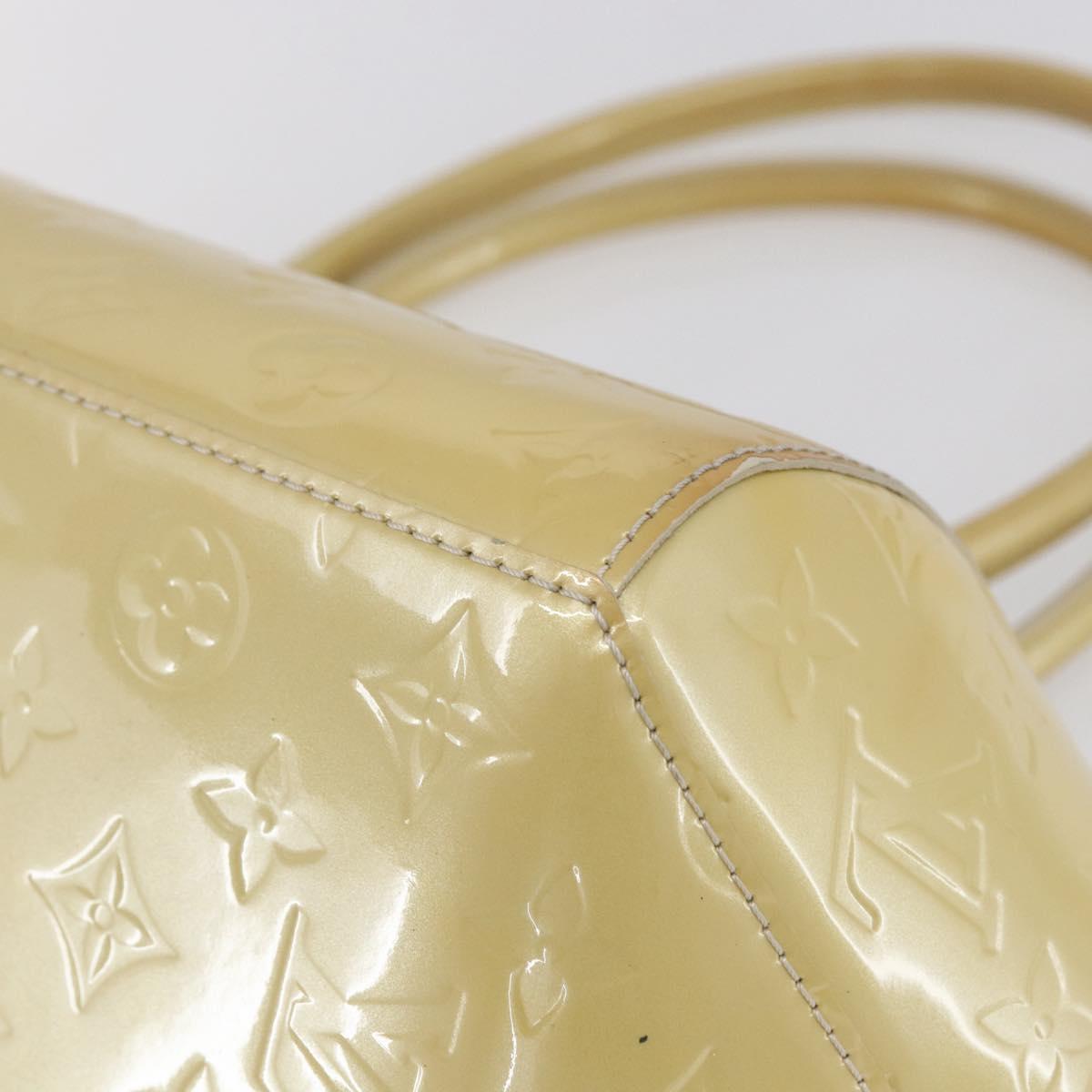 LOUIS VUITTON Monogram Vernis Sherwood PM Bag Broncorail M91491 LV Auth 154843