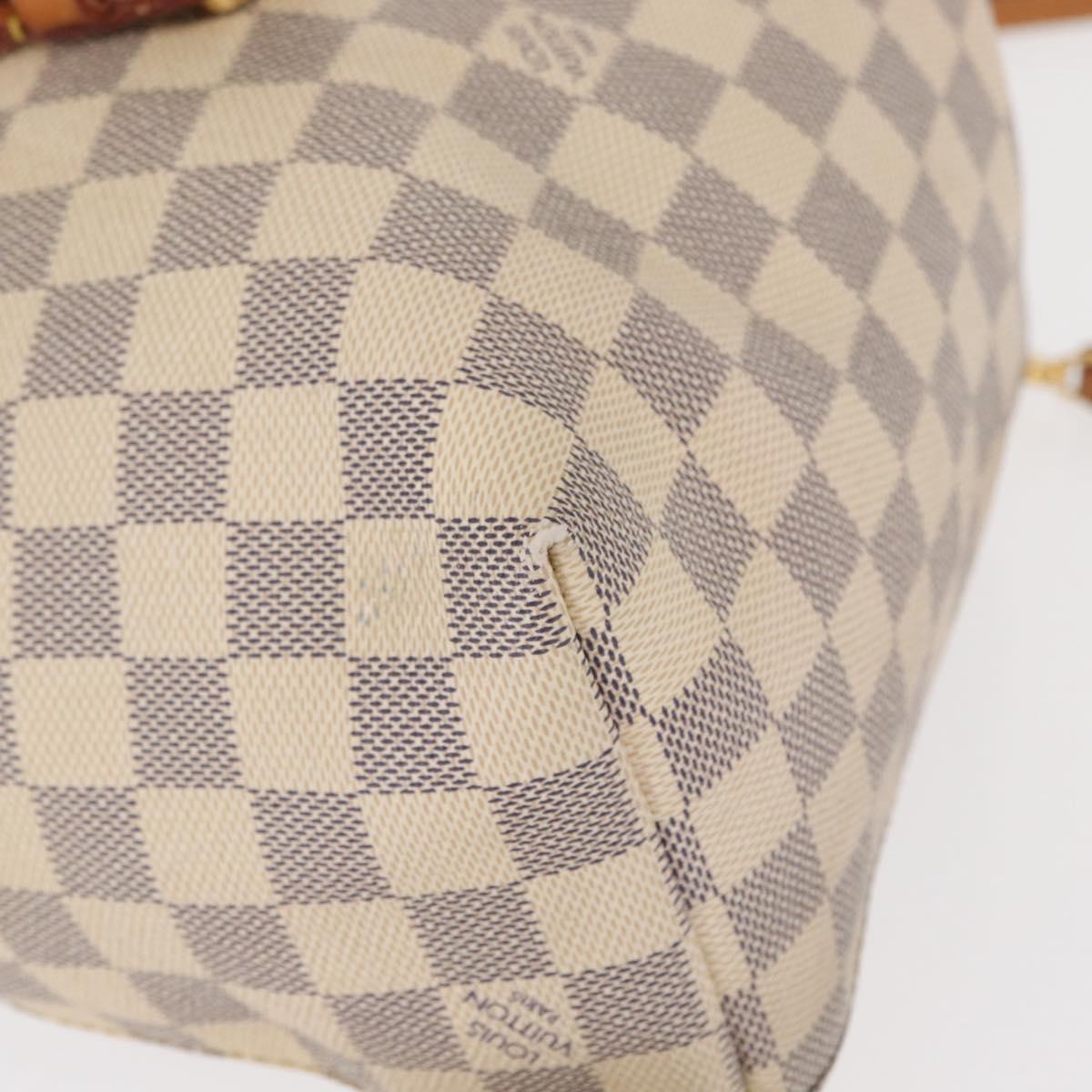 LOUIS VUITTON Damier Azur Speron BB Shoulder Bag N44026 LV Auth 154844