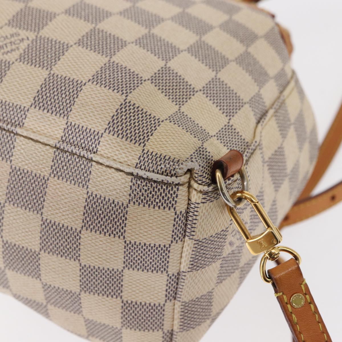 LOUIS VUITTON Damier Azur Speron BB Shoulder Bag N44026 LV Auth 154844