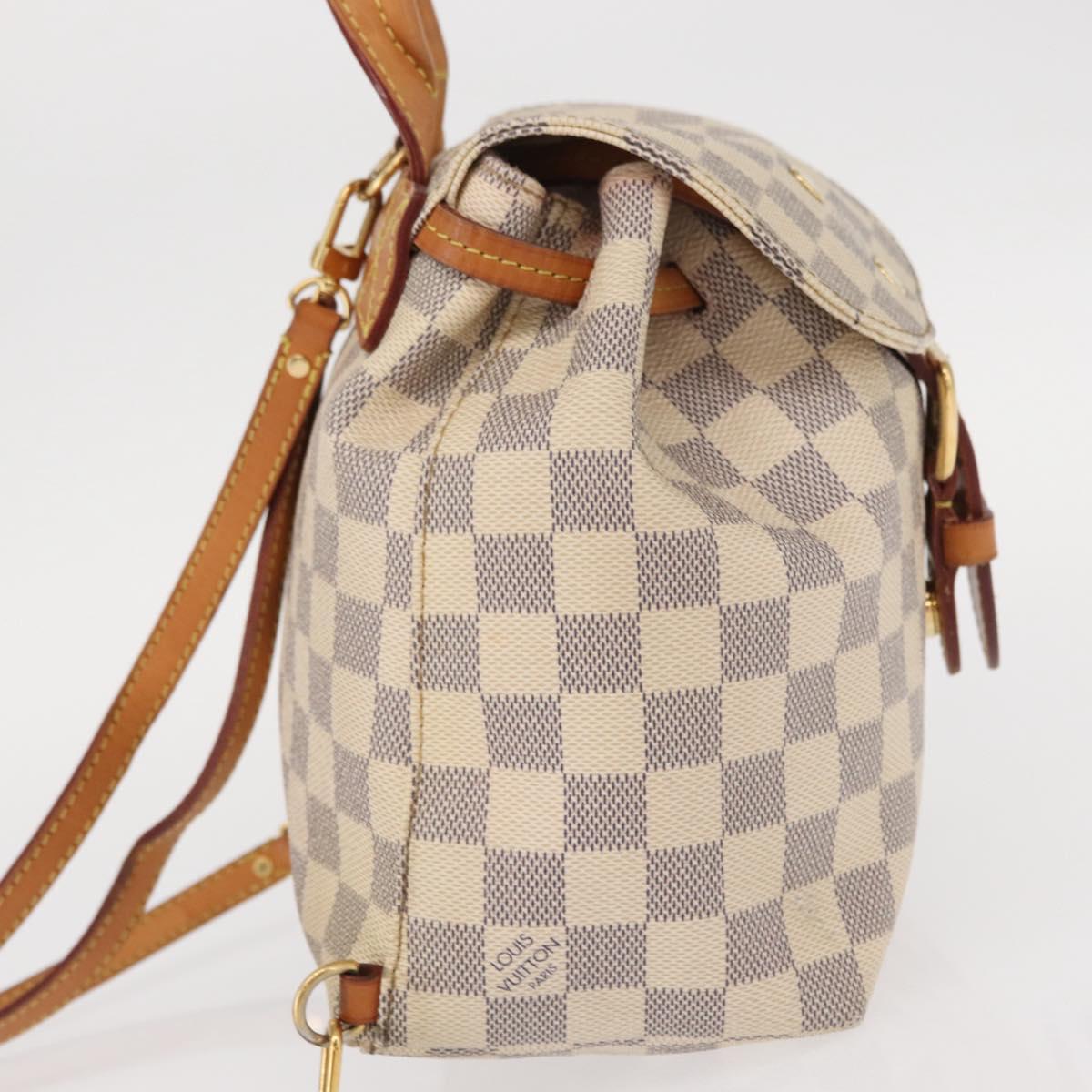 LOUIS VUITTON Damier Azur Speron BB Shoulder Bag N44026 LV Auth 154844