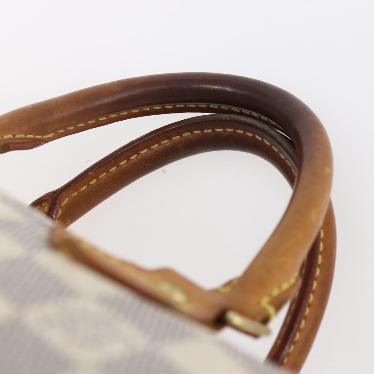 LOUIS VUITTON Damier Azur Speedy 30 Hand Bag N41533 LV Auth 154845