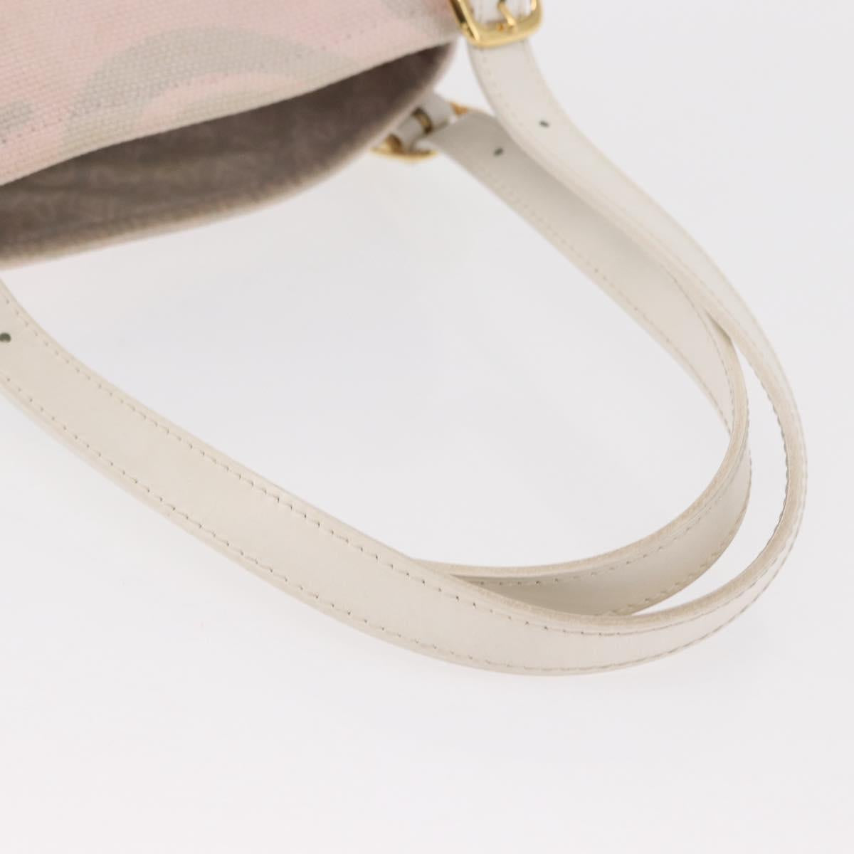 LOUIS VUITTON Cruise line Taicienne PM Bag Canvas Pink M95672 LV Auth 154848