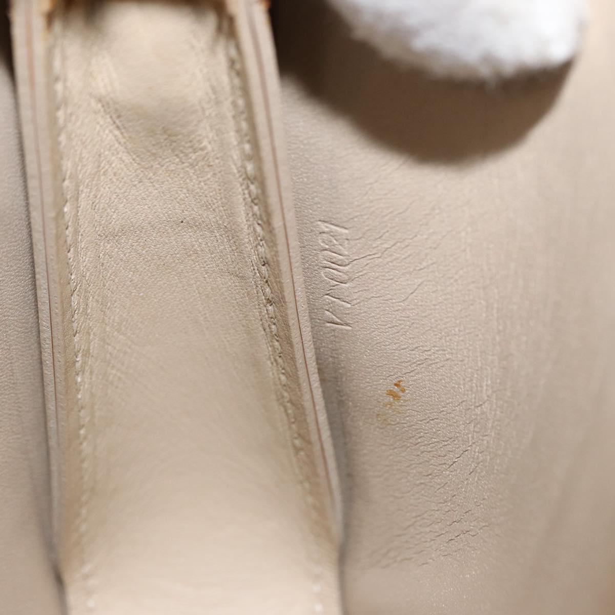 LOUIS VUITTON Monogram Vernis Lexington Accessory Pouch Beige M91010 Auth 154850