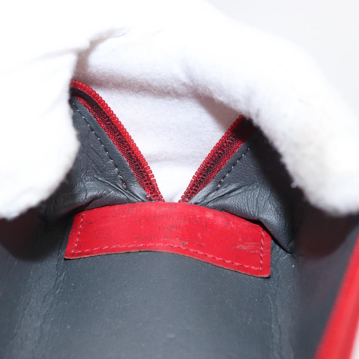 LOUIS VUITTON Epi Trousse Crayons Pen Case Red M56547 LV Auth 154851