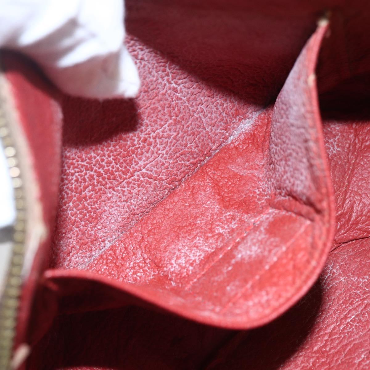 LOUIS VUITTON Damier Ebene Pochette Cosmetic PM Pouch N47516 LV Auth 154856