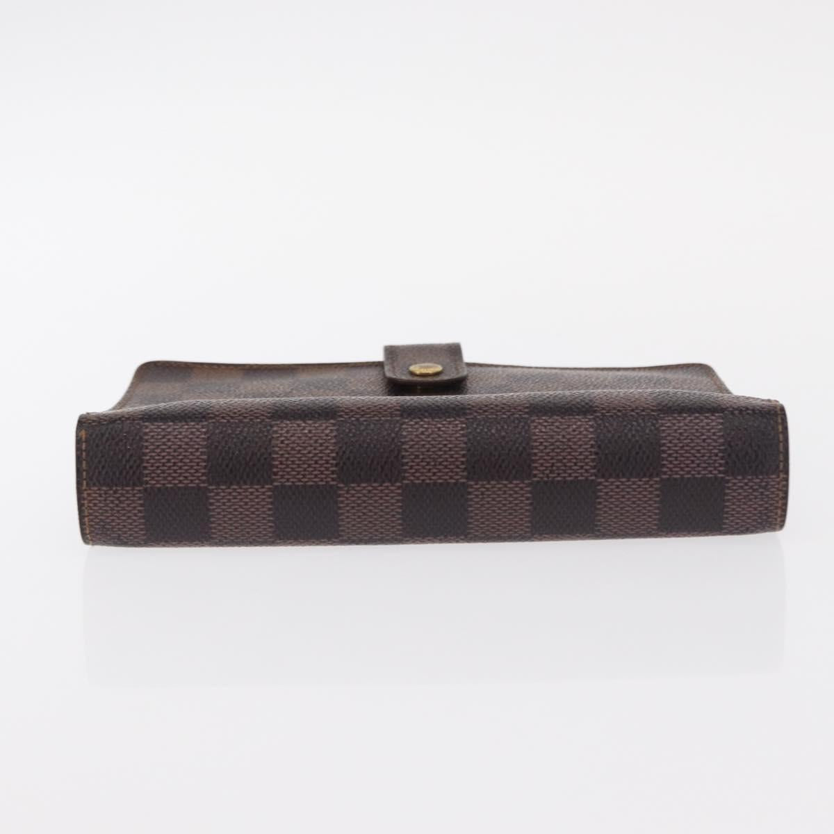 LOUIS VUITTON Damier Ebene Agenda MM Day Planner Cover R20240 LV Auth 154857