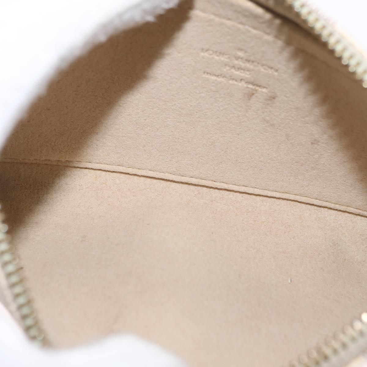 LOUIS VUITTON Damier Azur Pochette Mira MM Accessory Pouch N63090 LV Auth 154861