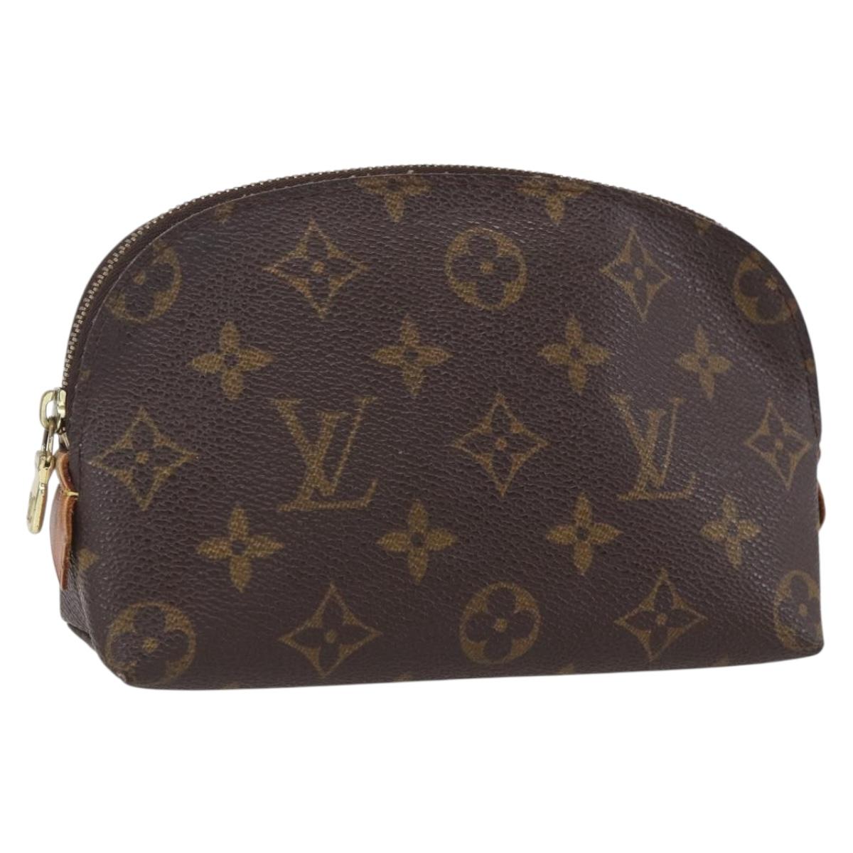 LOUIS VUITTON Monogram Pochette Cosmetic PM Pouch M43998 LV Auth 154862