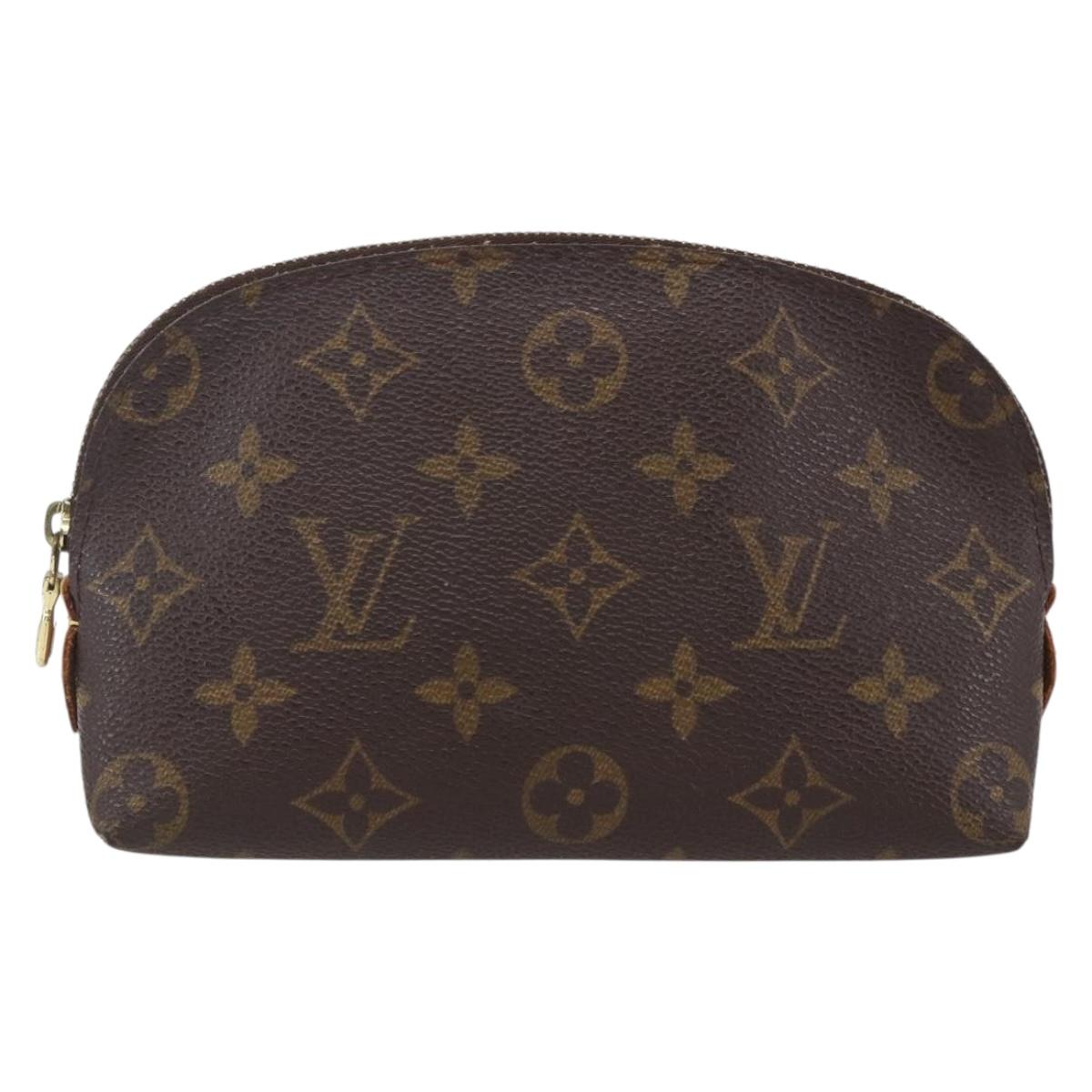 LOUIS VUITTON Monogram Pochette Cosmetic PM Pouch M43998 LV Auth 154862