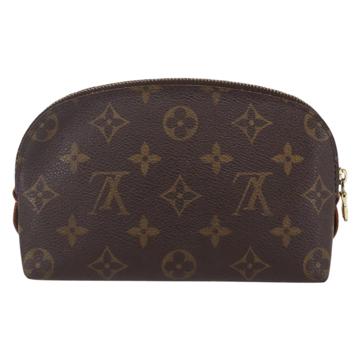 LOUIS VUITTON Monogram Pochette Cosmetic PM Pouch M43998 LV Auth 154862