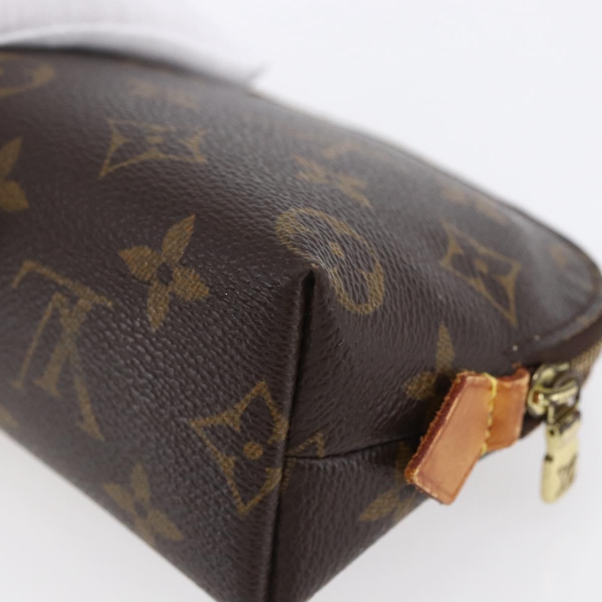 LOUIS VUITTON Monogram Pochette Cosmetic PM Pouch M43998 LV Auth 154863