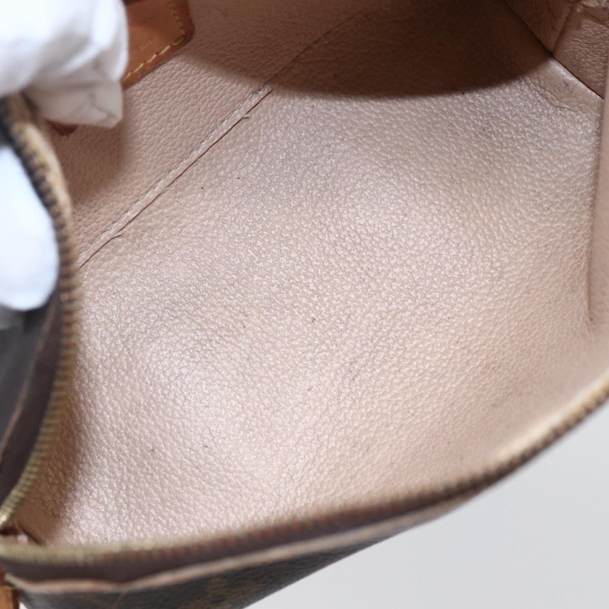 LOUIS VUITTON Monogram Pochette Cosmetic PM Pouch M43998 LV Auth 154863