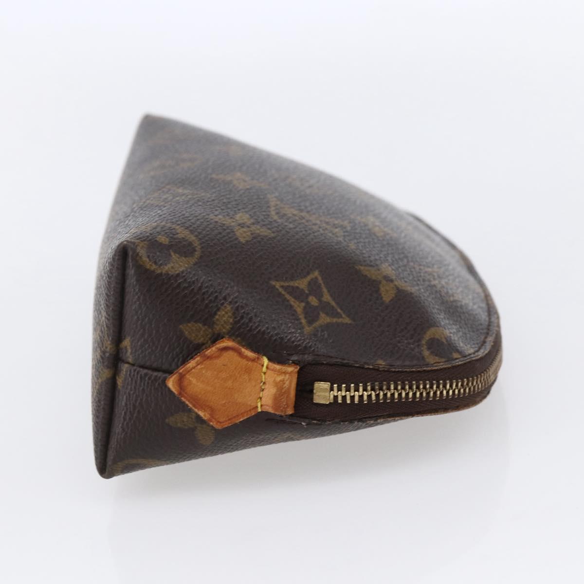 LOUIS VUITTON Monogram Pochette Cosmetic PM Pouch M43998 LV Auth 154863