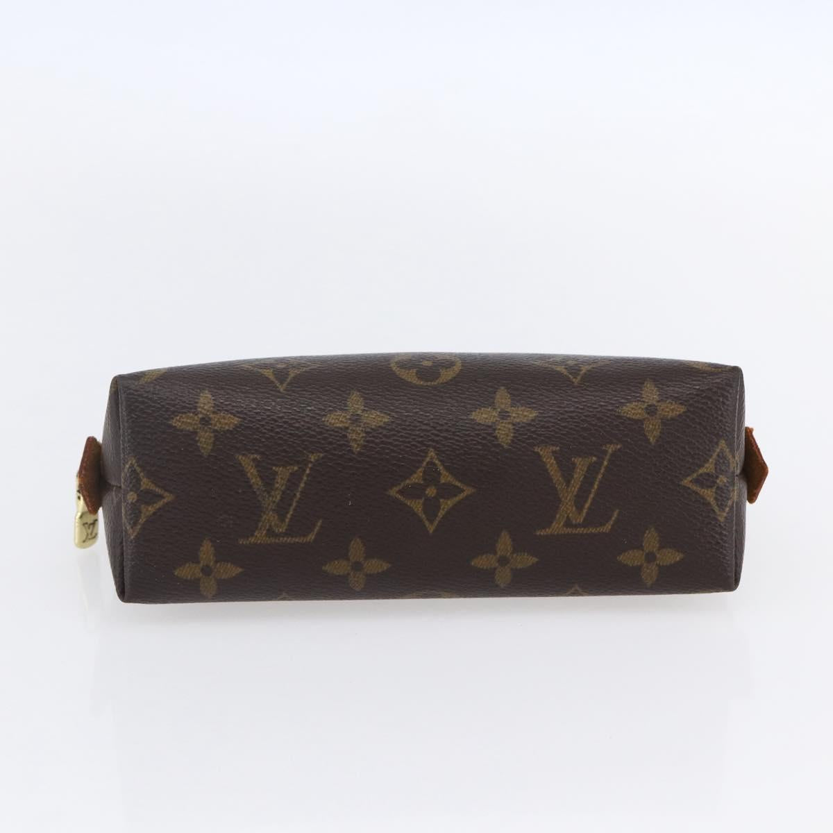 LOUIS VUITTON Monogram Pochette Cosmetic PM Pouch M43998 LV Auth 154863