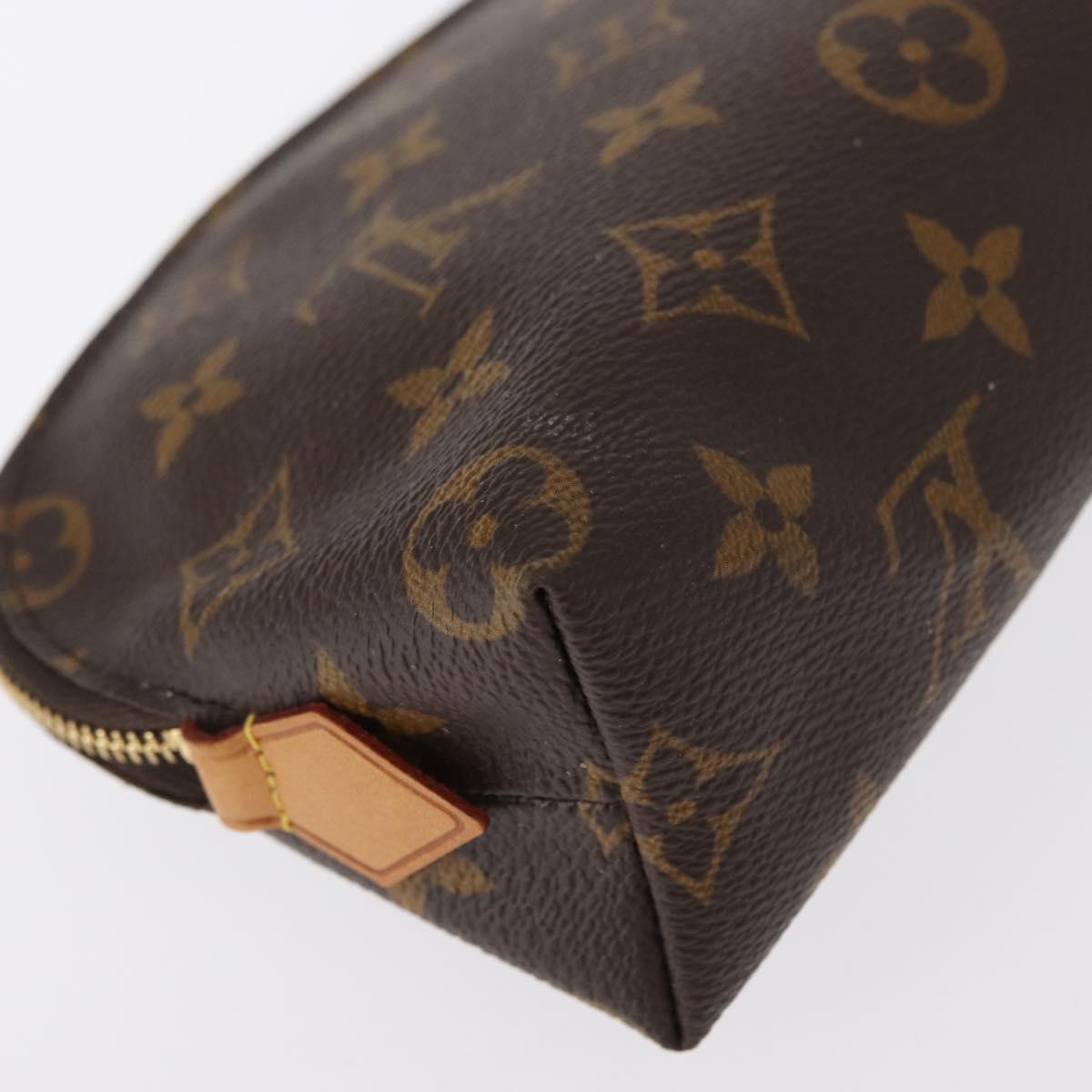 LOUIS VUITTON Monogram Pochette Cosmetic PM Pouch M43998 LV Auth 154864