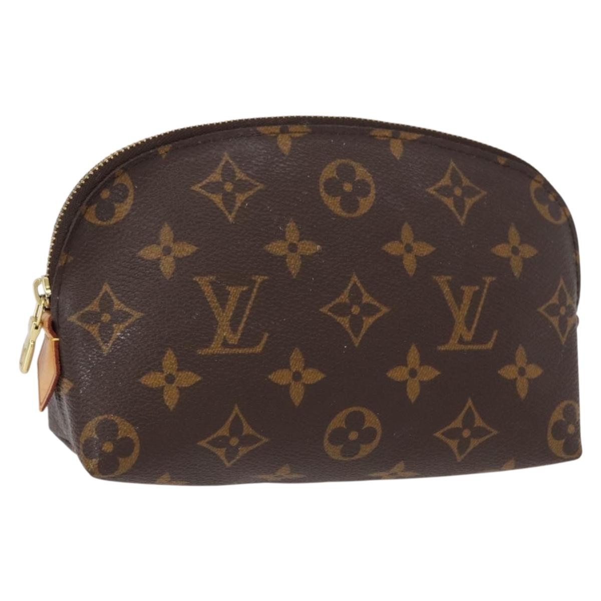 LOUIS VUITTON Monogram Pochette Cosmetic PM Pouch M43998 LV Auth 154864