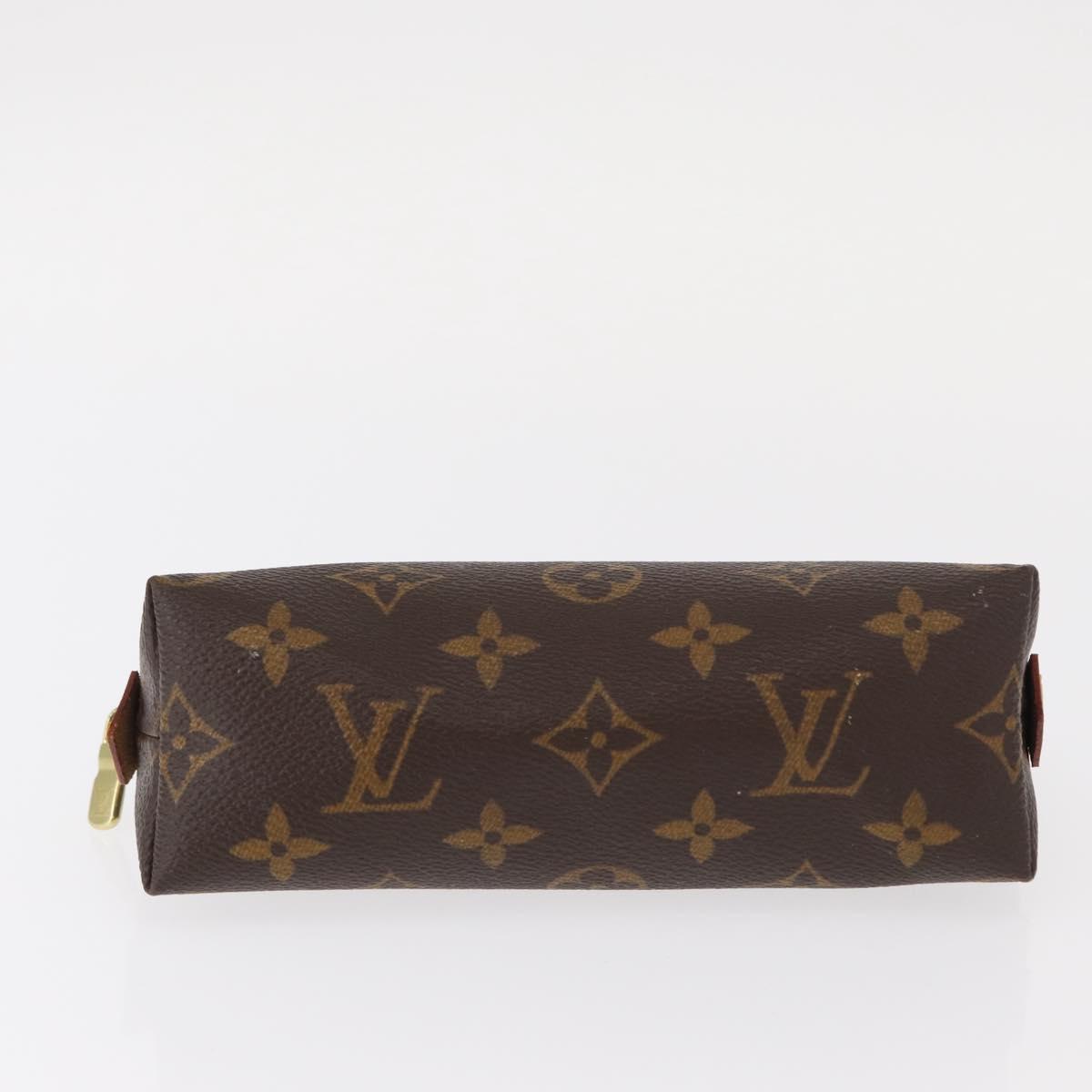 LOUIS VUITTON Monogram Pochette Cosmetic PM Pouch M43998 LV Auth 154864