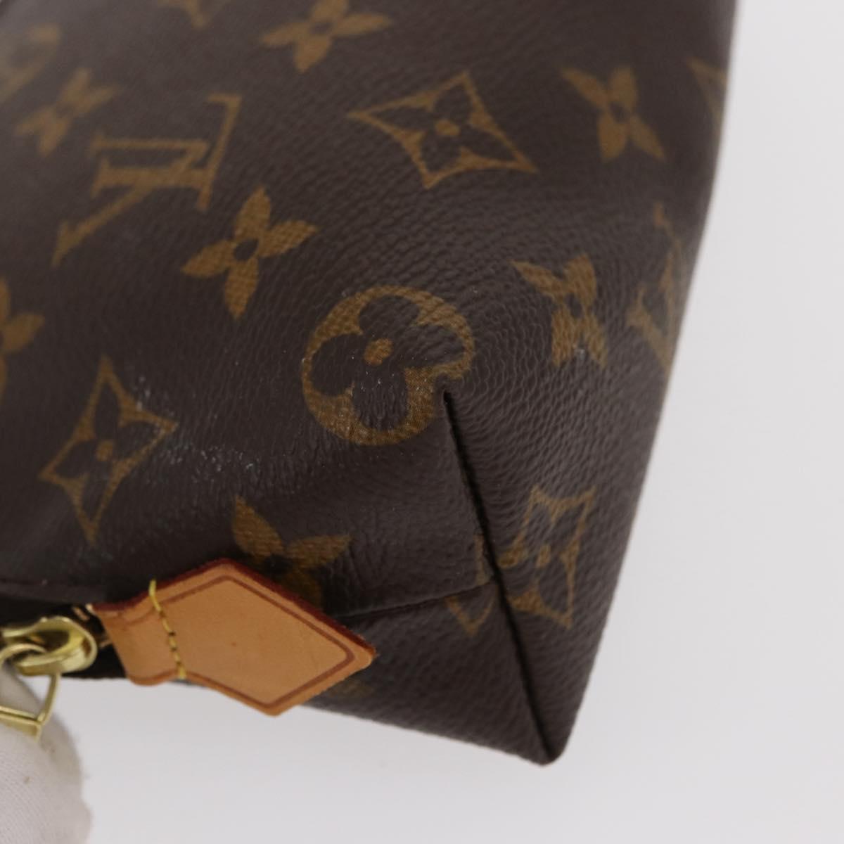 LOUIS VUITTON Monogram Pochette Cosmetic PM Pouch M43998 LV Auth 154864