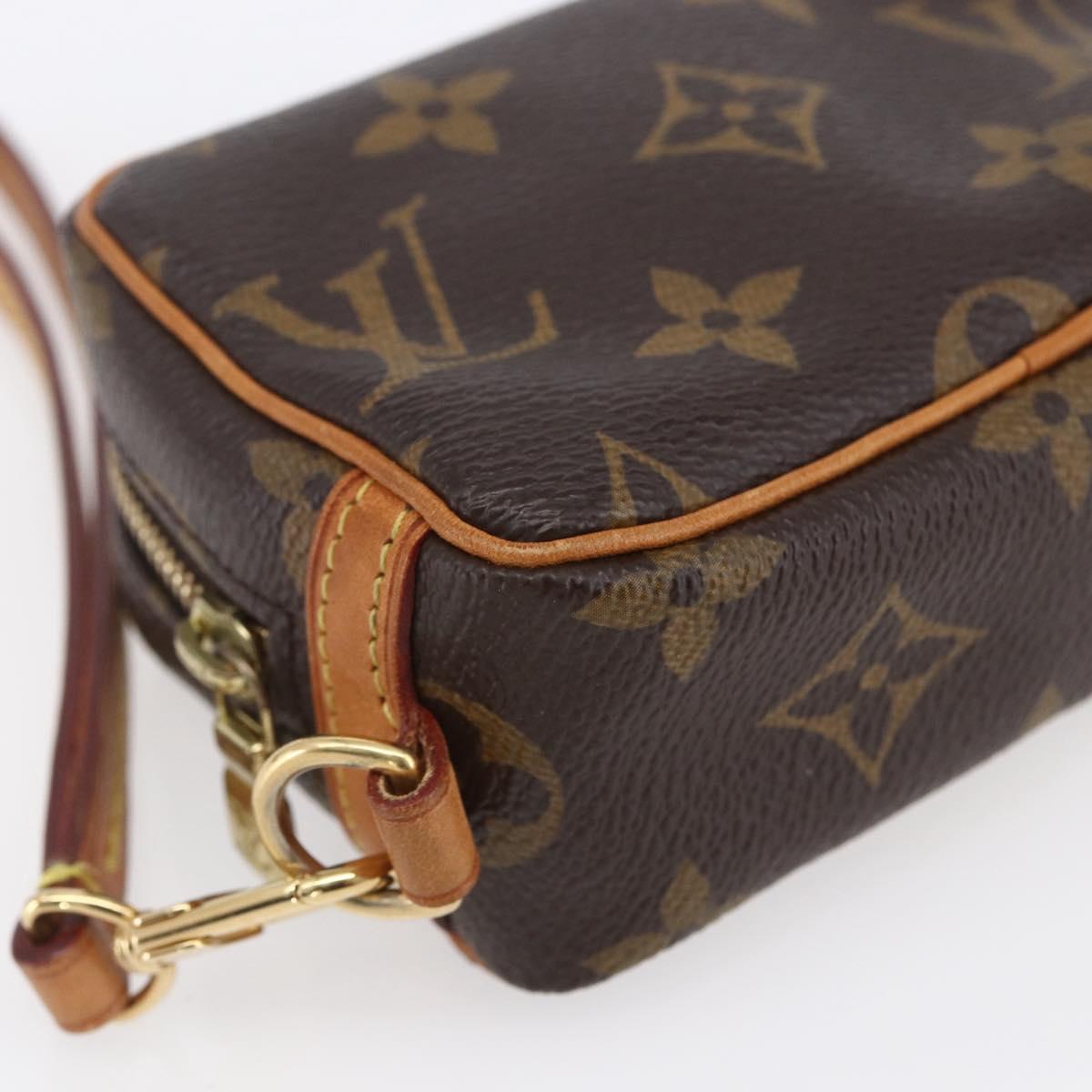 LOUIS VUITTON Monogram Trousse Wapity Pouch M58030 LV Auth 154867