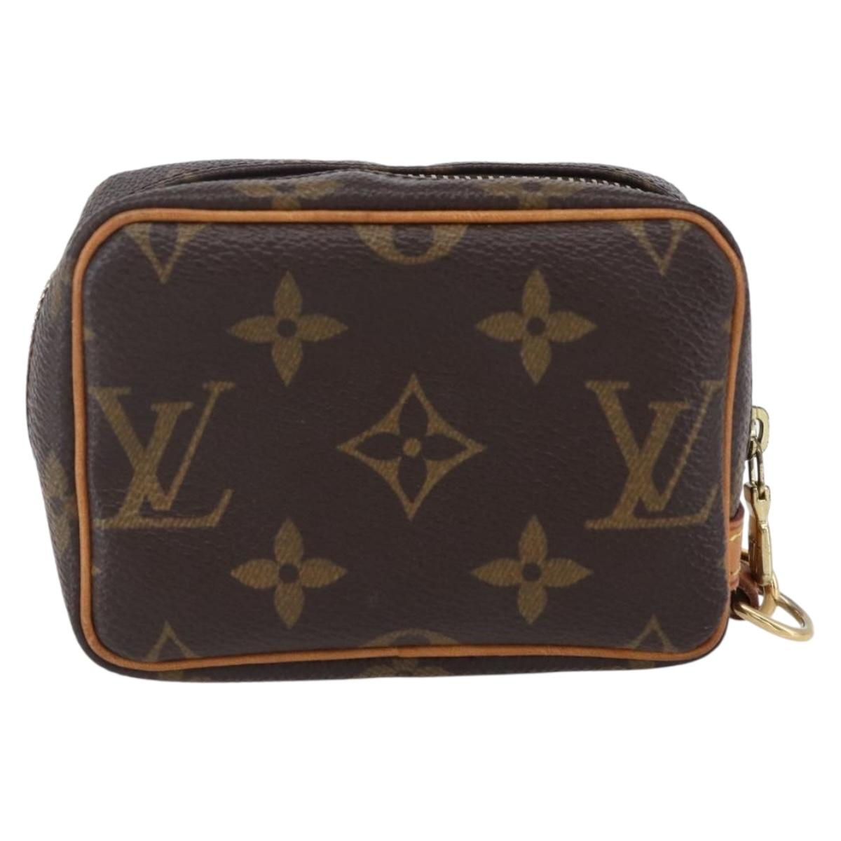 LOUIS VUITTON Monogram Trousse Wapity Pouch M58030 LV Auth 154867