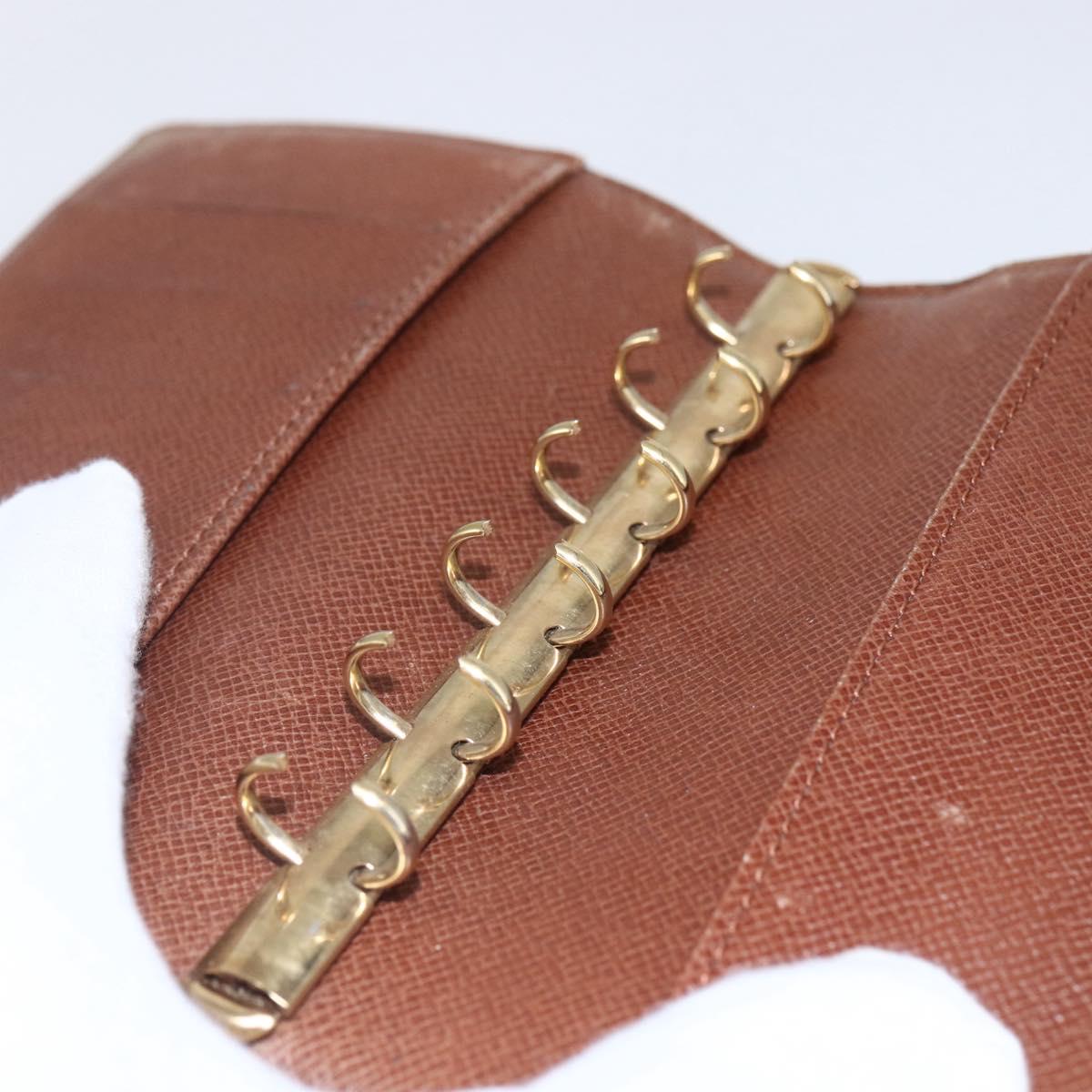 LOUIS VUITTON Monogram Agenda PM Day Planner Cover R20005 LV Auth 154868