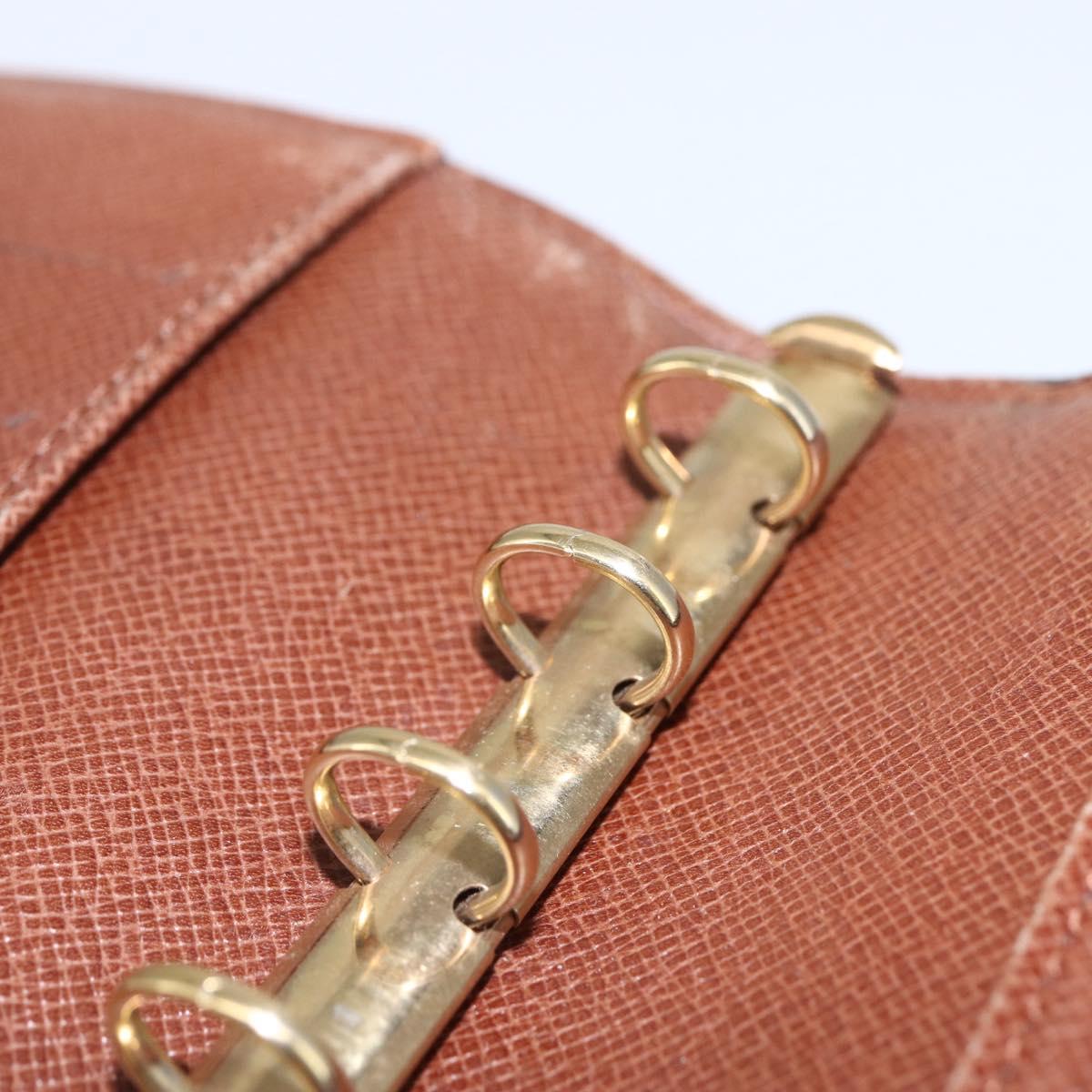 LOUIS VUITTON Monogram Agenda PM Day Planner Cover R20005 LV Auth 154868