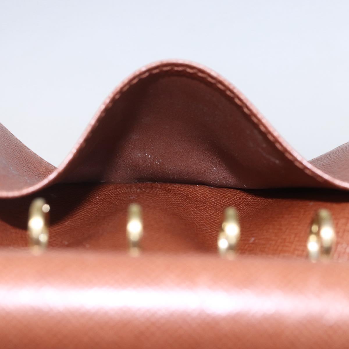 LOUIS VUITTON Monogram Agenda PM Day Planner Cover R20005 LV Auth 154868