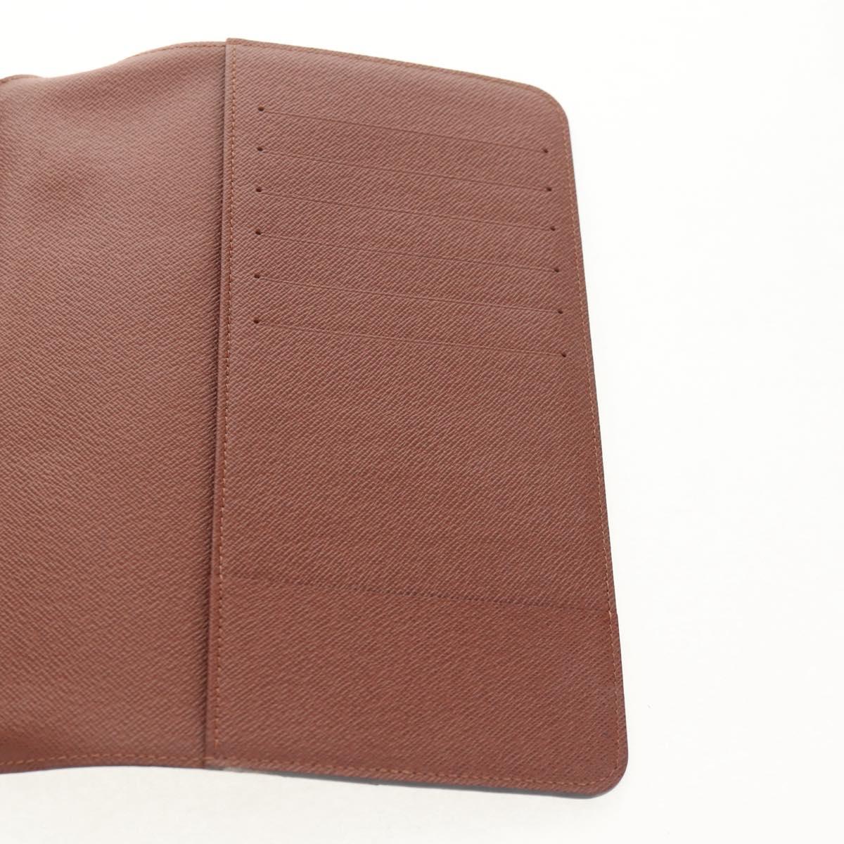 LOUIS VUITTON Monogram Agenda Bureau Day Planner Cover R20100 LV Auth 154869A