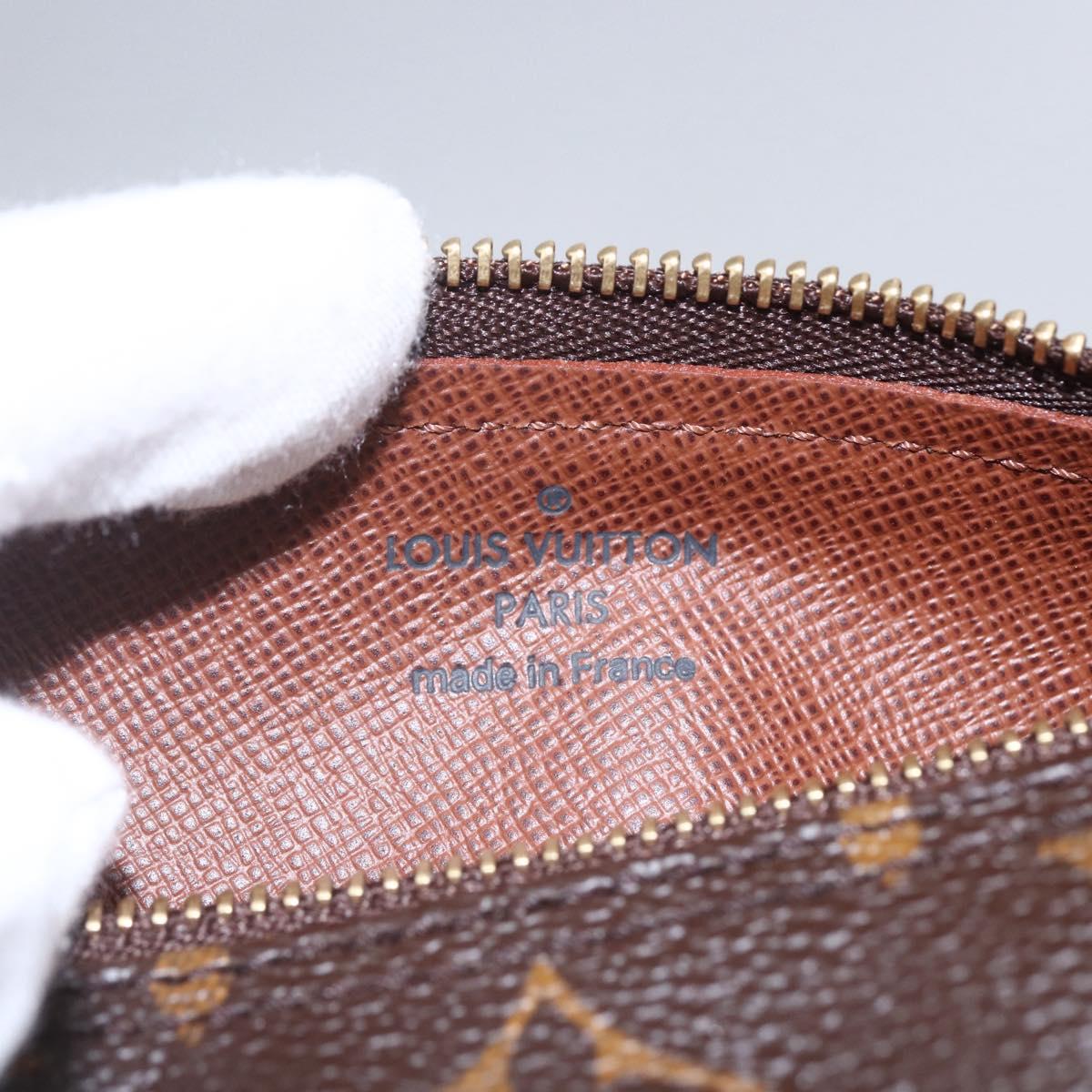 LOUIS VUITTON Monogram Papillon Pouch LV Auth 154871M