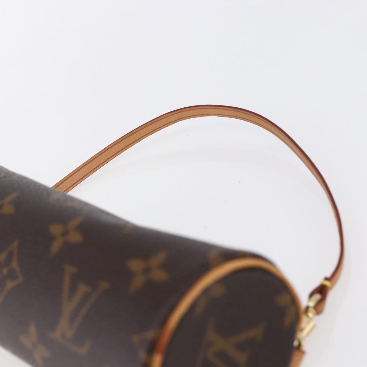 LOUIS VUITTON Monogram Papillon Pouch LV Auth 154871M