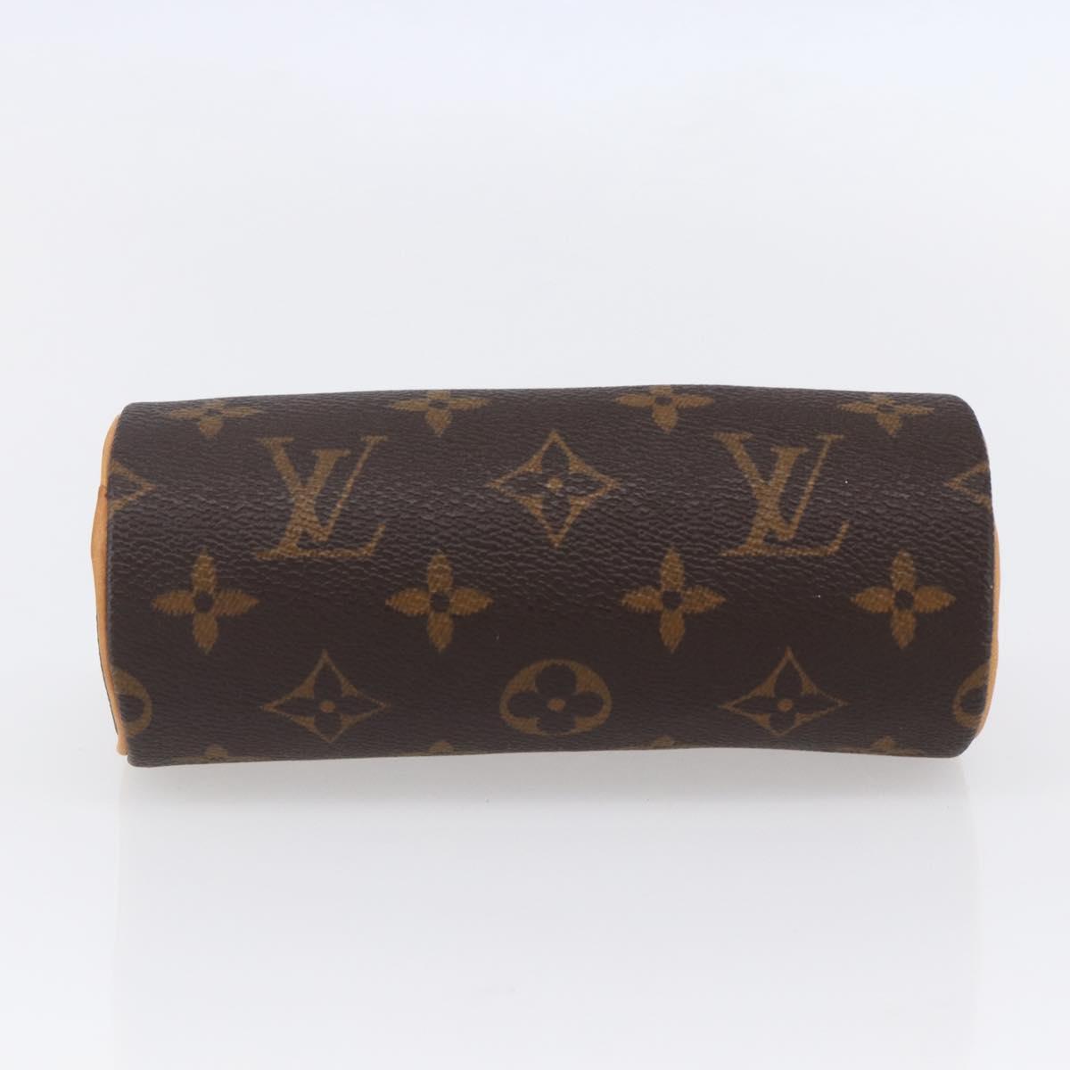 LOUIS VUITTON Monogram Papillon Pouch LV Auth 154871M