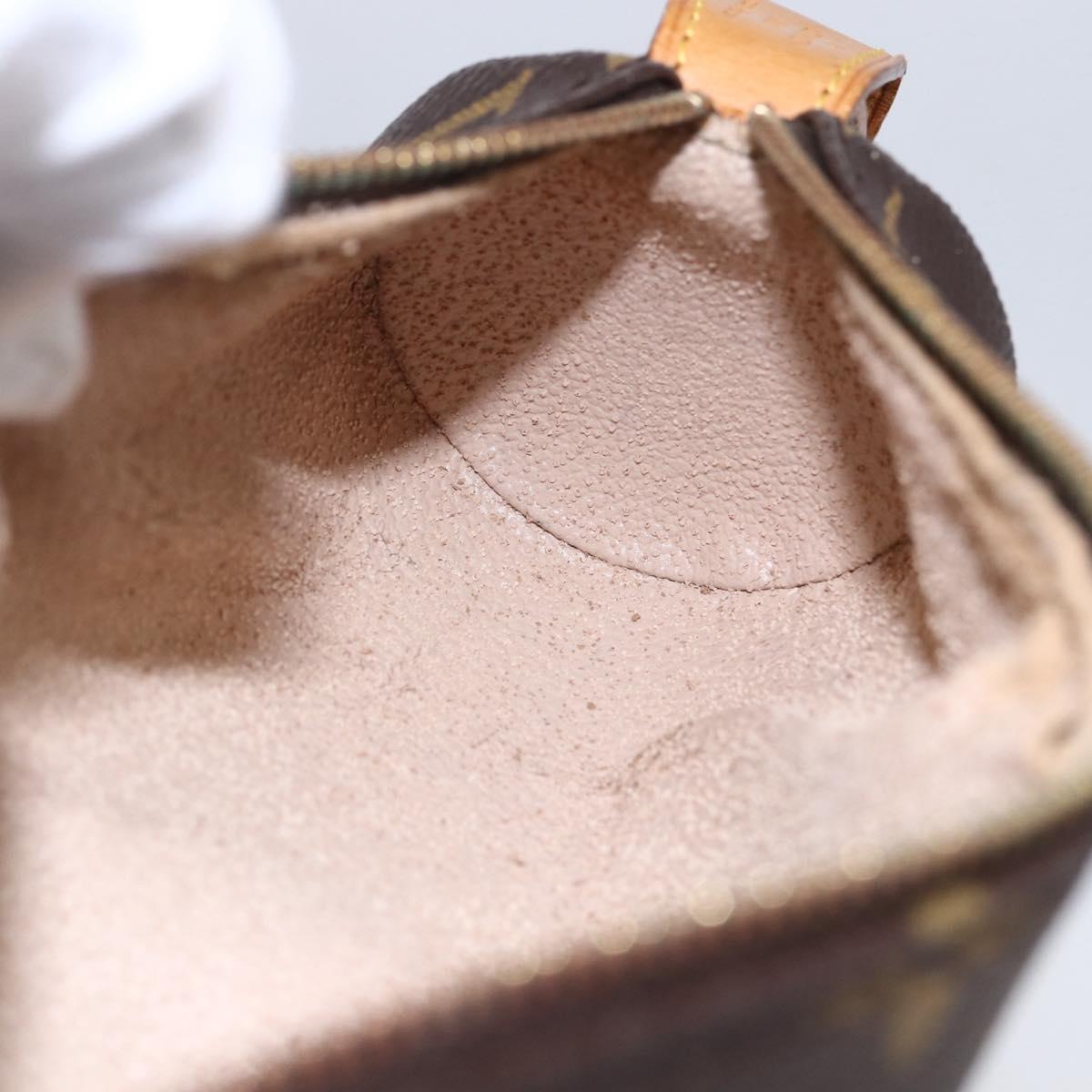 LOUIS VUITTON Monogram Trousse Rondo Pouch M47630 LV Auth 154872