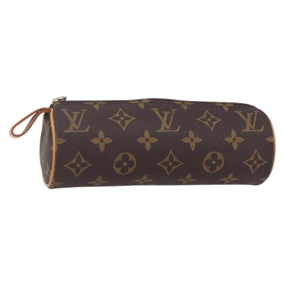 LOUIS VUITTON Monogram Trousse Rondo Pouch M47630 LV Auth 154872