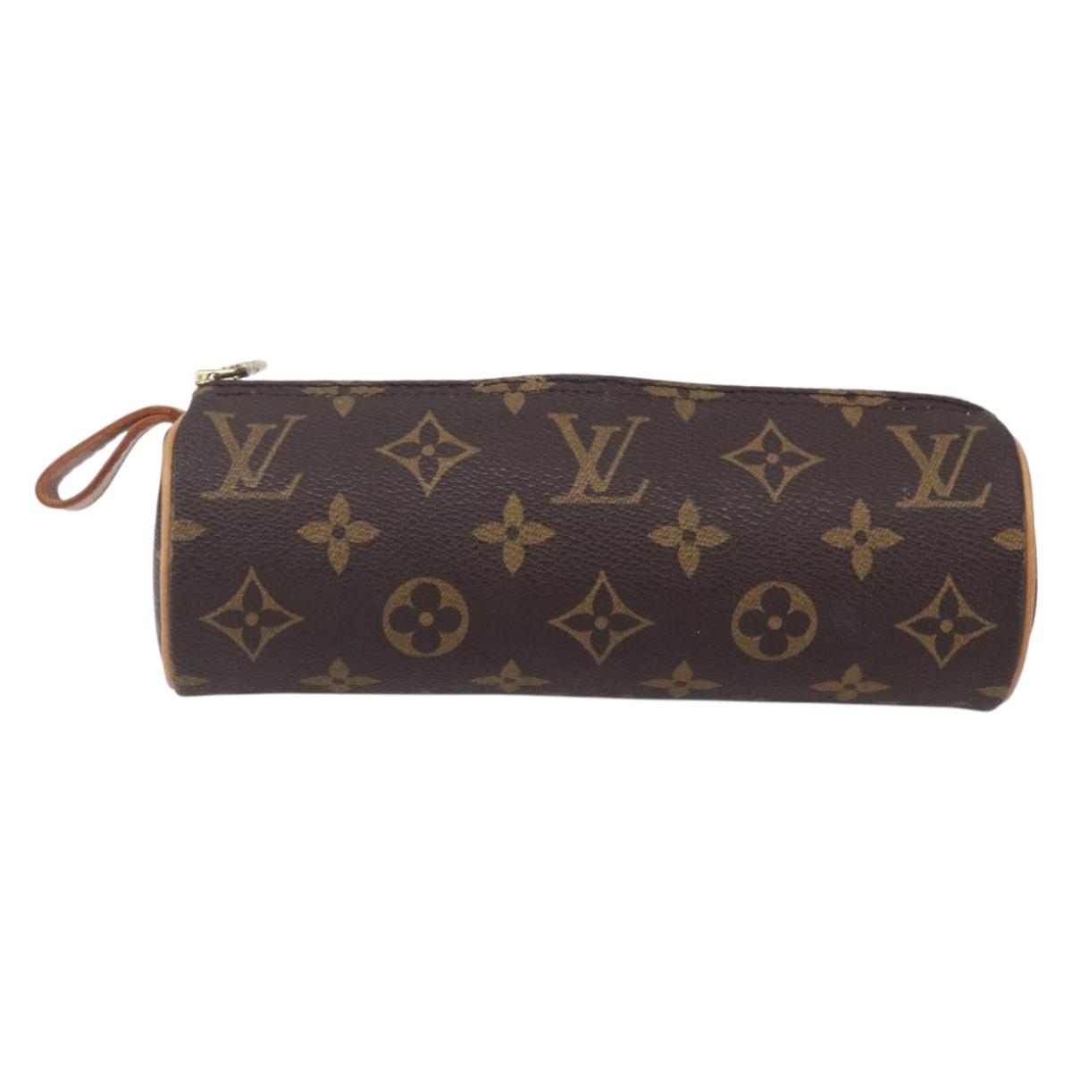 LOUIS VUITTON Monogram Trousse Rondo Pouch M47630 LV Auth 154872