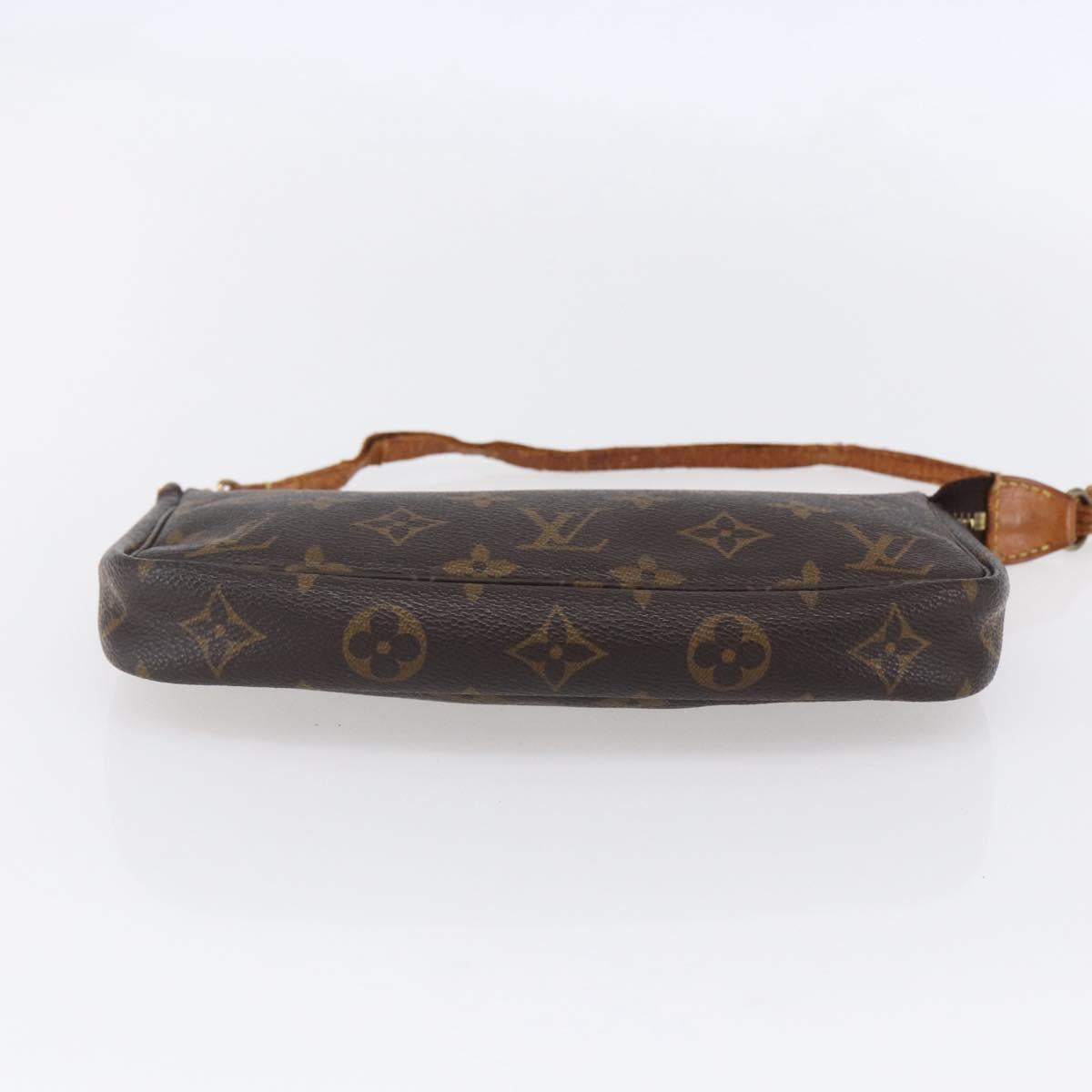 LOUIS VUITTON Monogram Pochette Accessoires Pouch M51980 LV Auth 154873