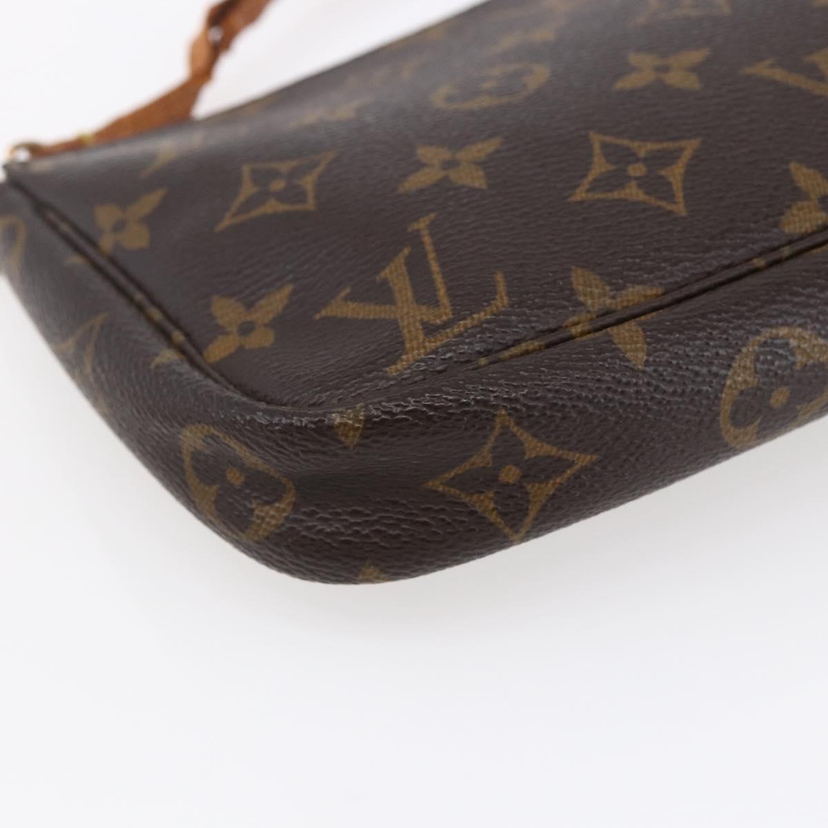 LOUIS VUITTON Monogram Pochette Accessoires Pouch M51980 LV Auth 154873
