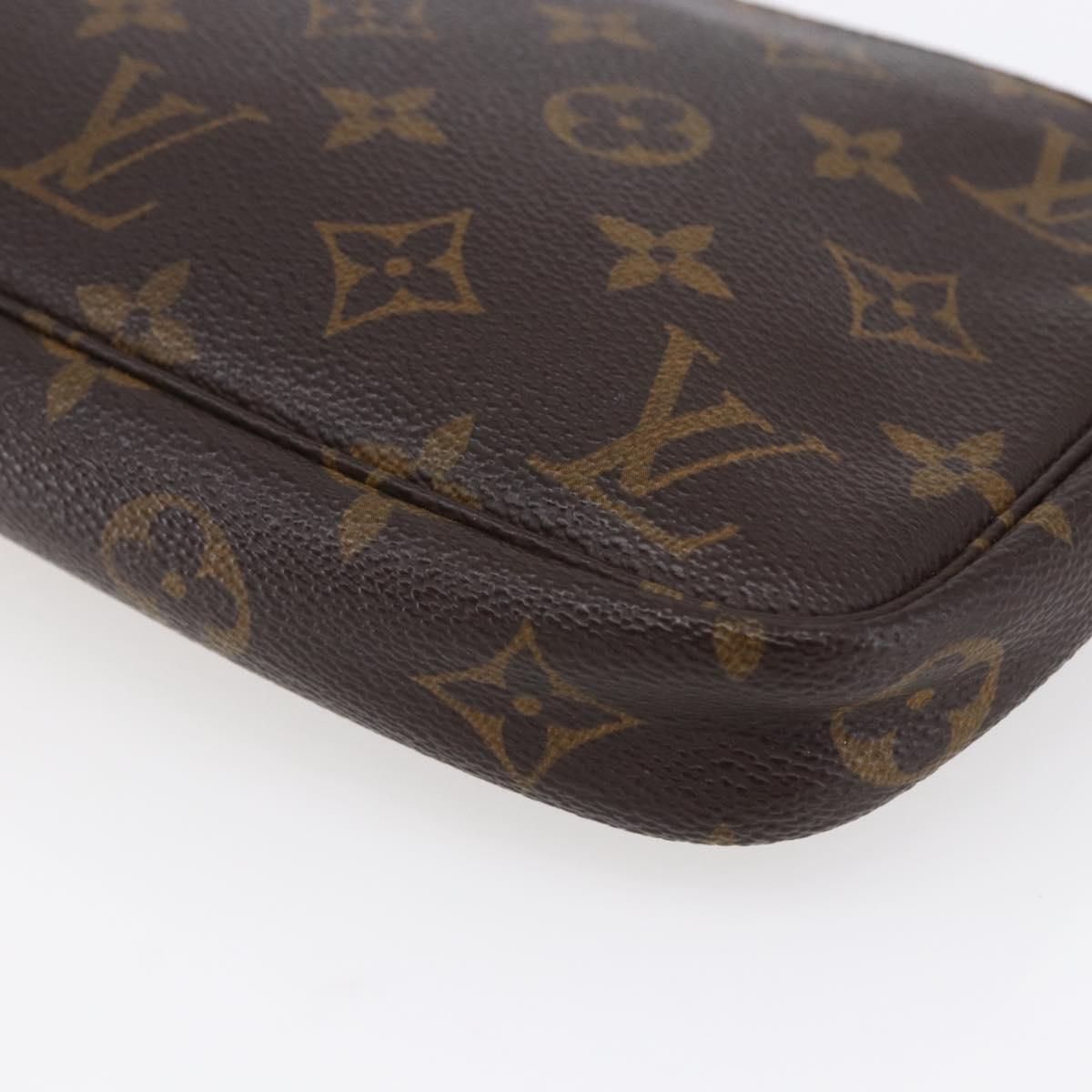 LOUIS VUITTON Monogram Pochette Accessoires Pouch M51980 LV Auth 154873