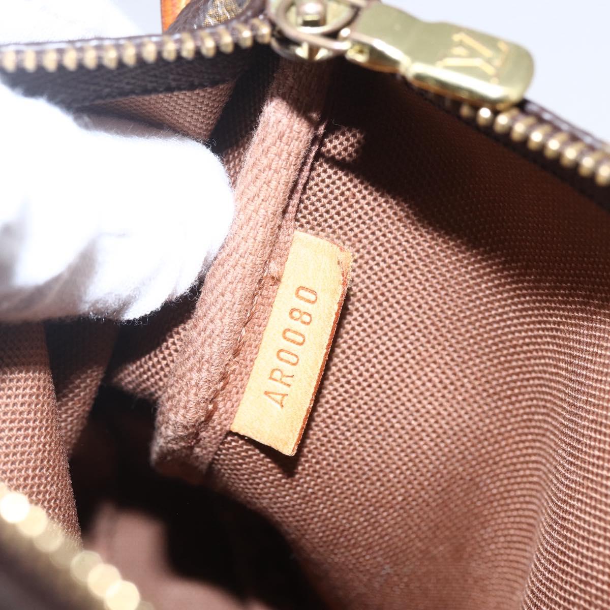 LOUIS VUITTON Monogram Pochette Accessoires Pouch M51980 LV Auth 154873