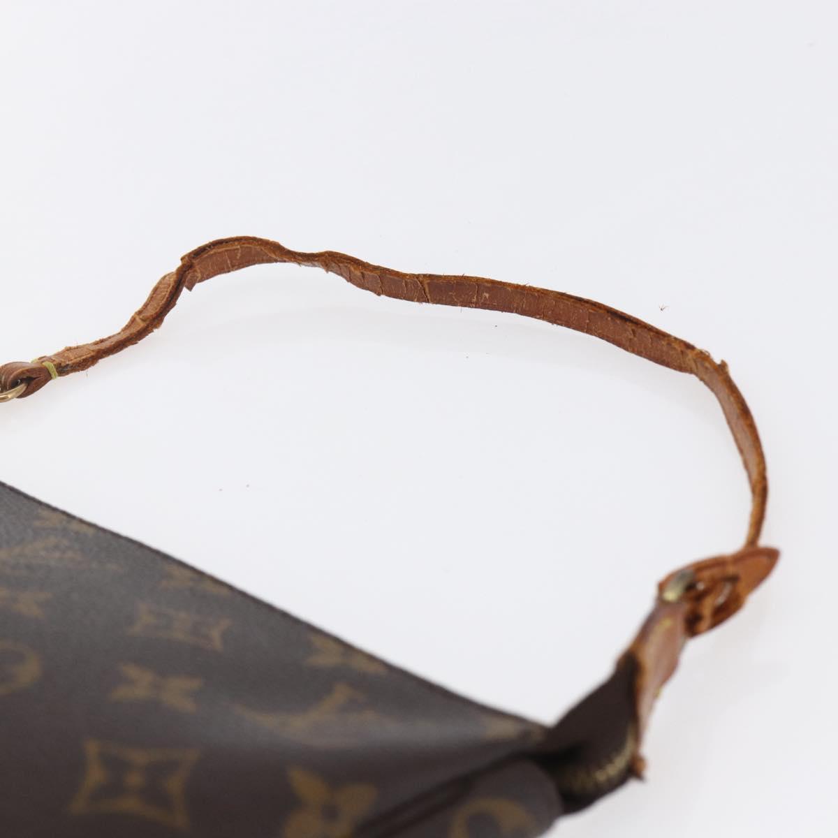 LOUIS VUITTON Monogram Pochette Accessoires Pouch M51980 LV Auth 154873